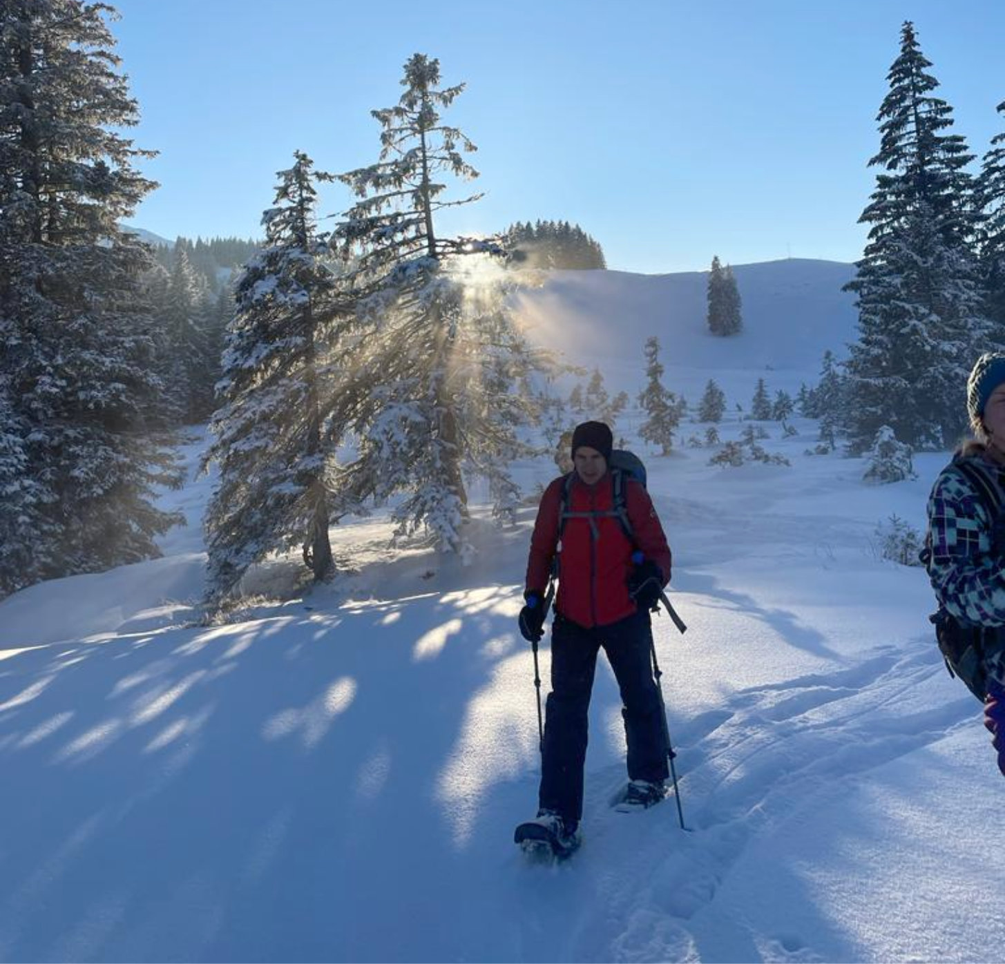 Schneeschuhwandern 1/2 Tagestour Nachmittags Sonntag